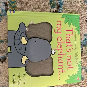 Usborne That's Not My Elephant Touchy-Feely Book - Green